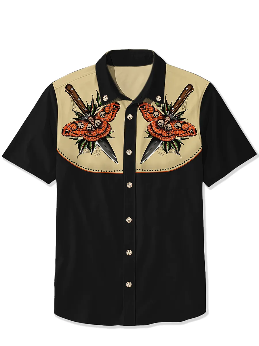 A Dagger Piercing A Butterfly  Shirt