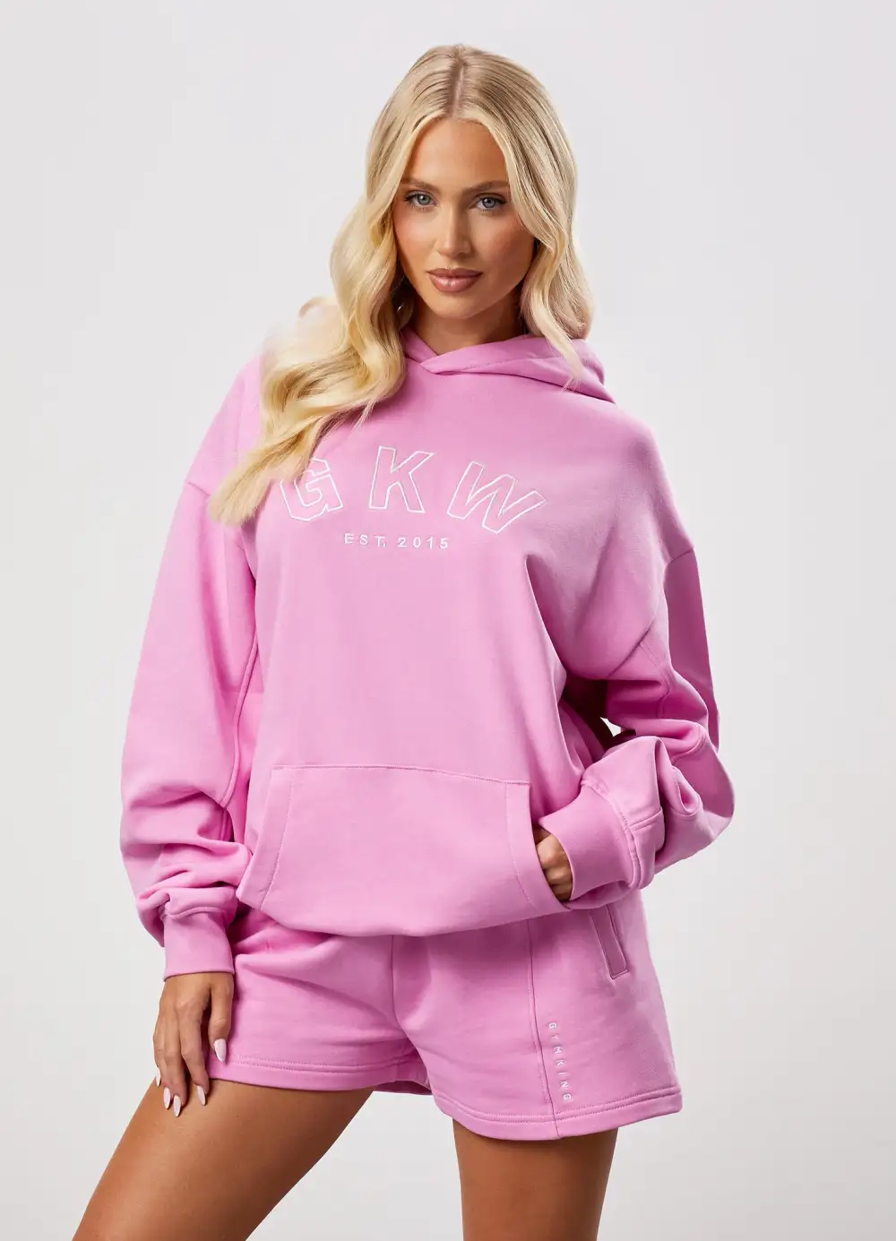 GKW Relaxed Fit Hood - Pink Rose