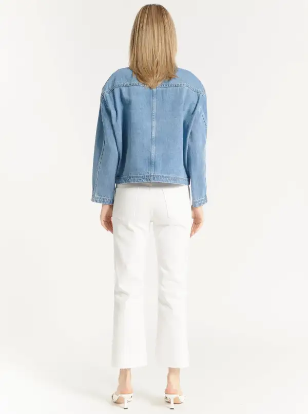 Denim Blazer Jacket