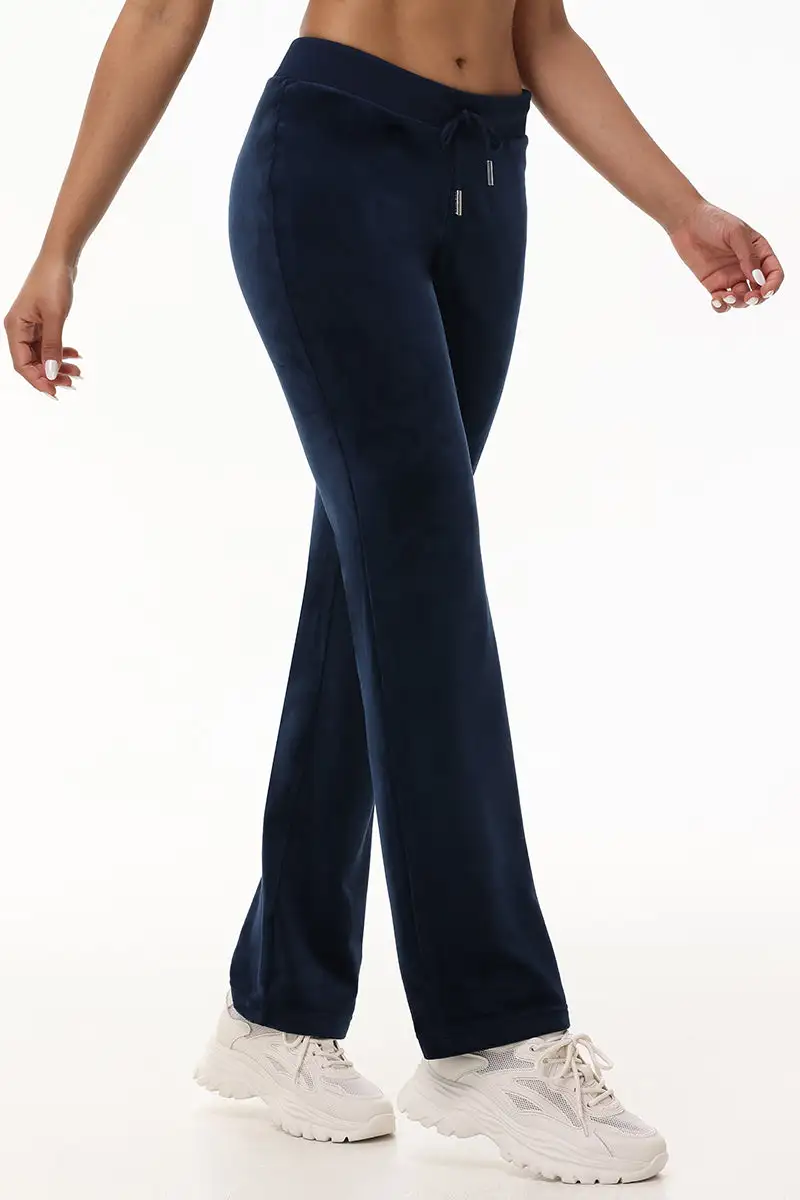 Technicolor Big Bling Velour Track Pants