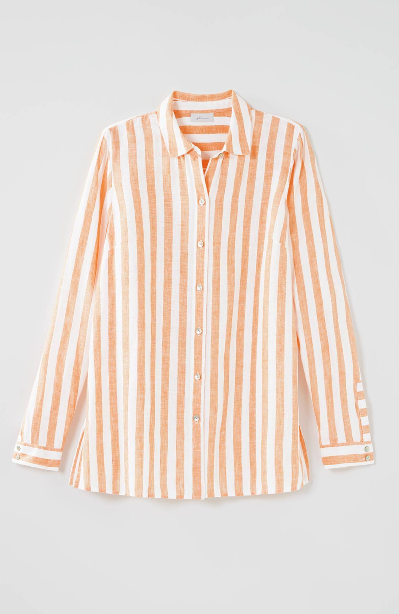 Everyday Linen Button-Front Shirt