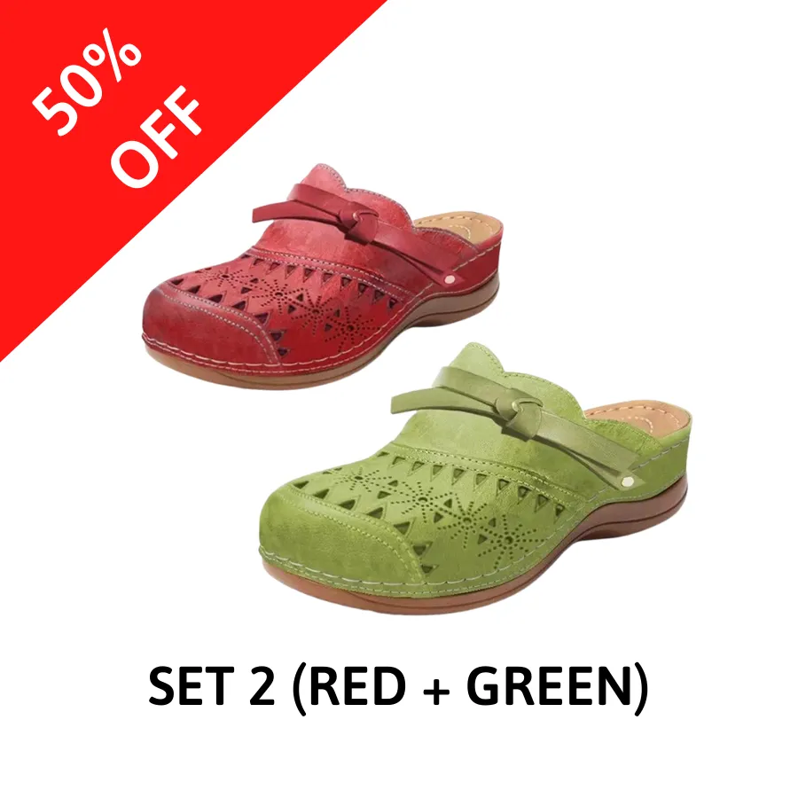 Limited Edition Women Orthopedic Hollow Carved Diabetic Walking Sandals