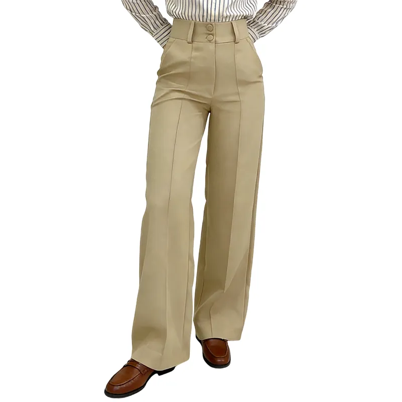 Women's Simple Wide-Leg Pants