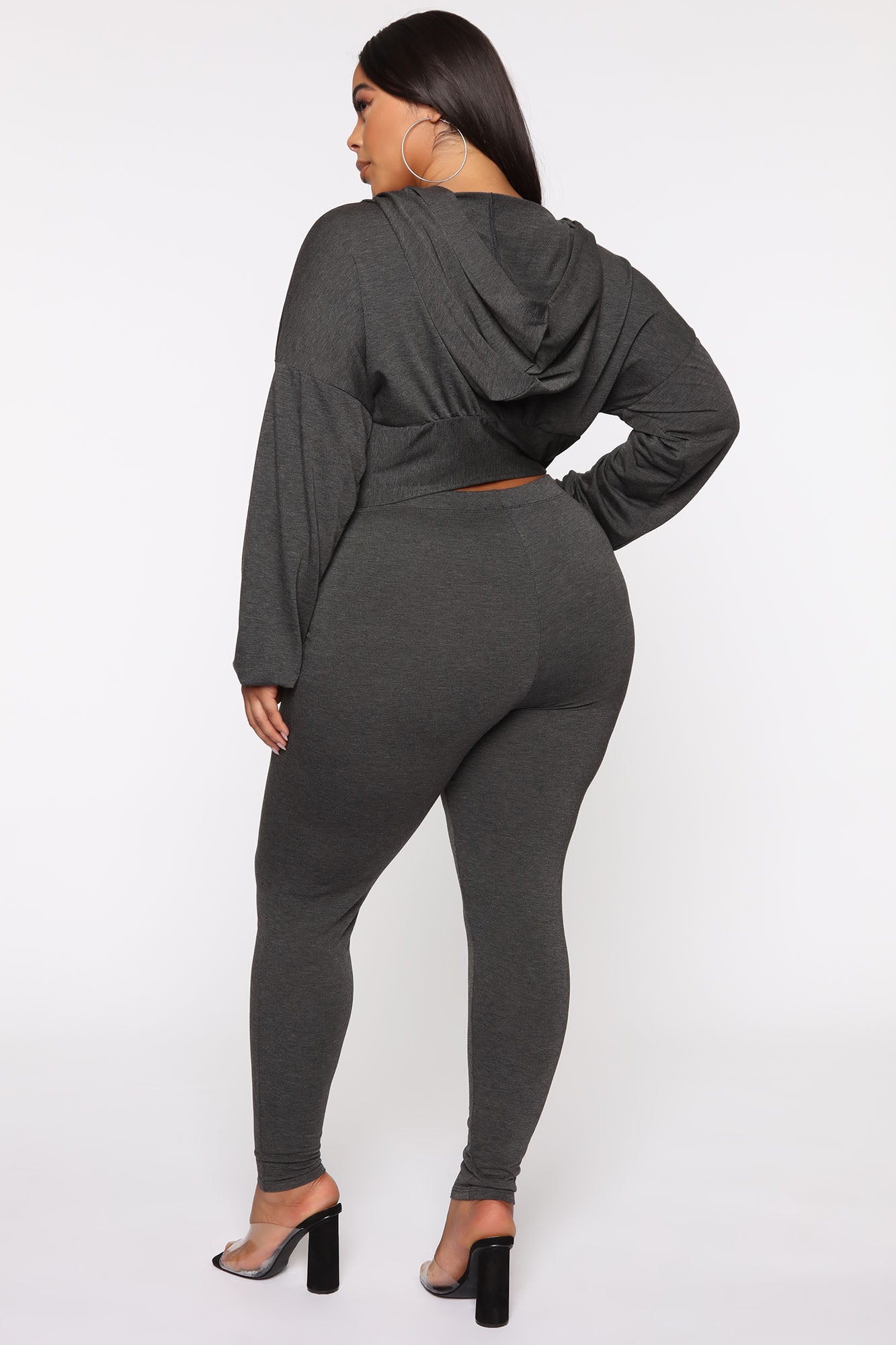 Better Than Ever Hoodie Set - Charcoal