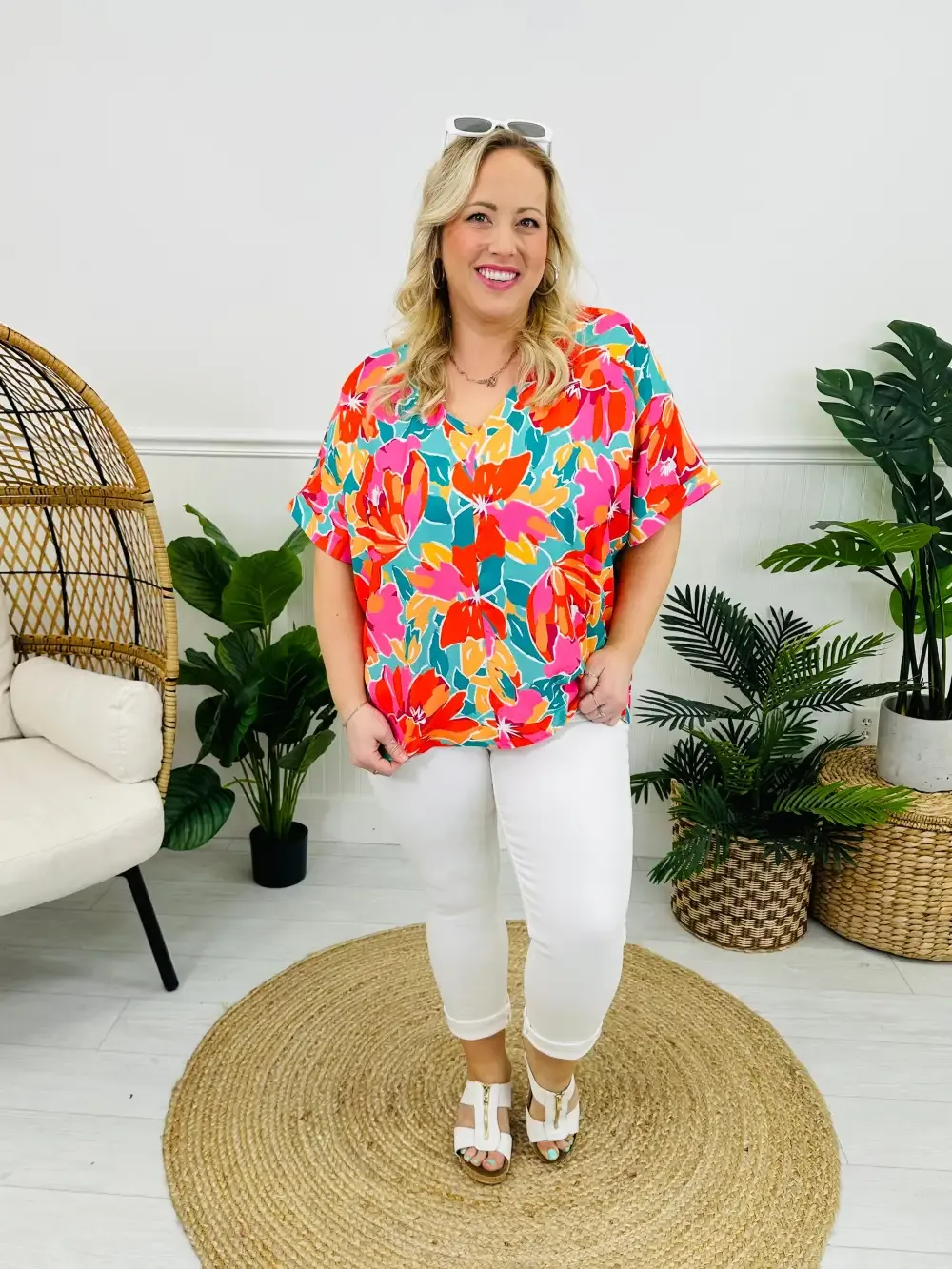 Hibiscus Haven Top