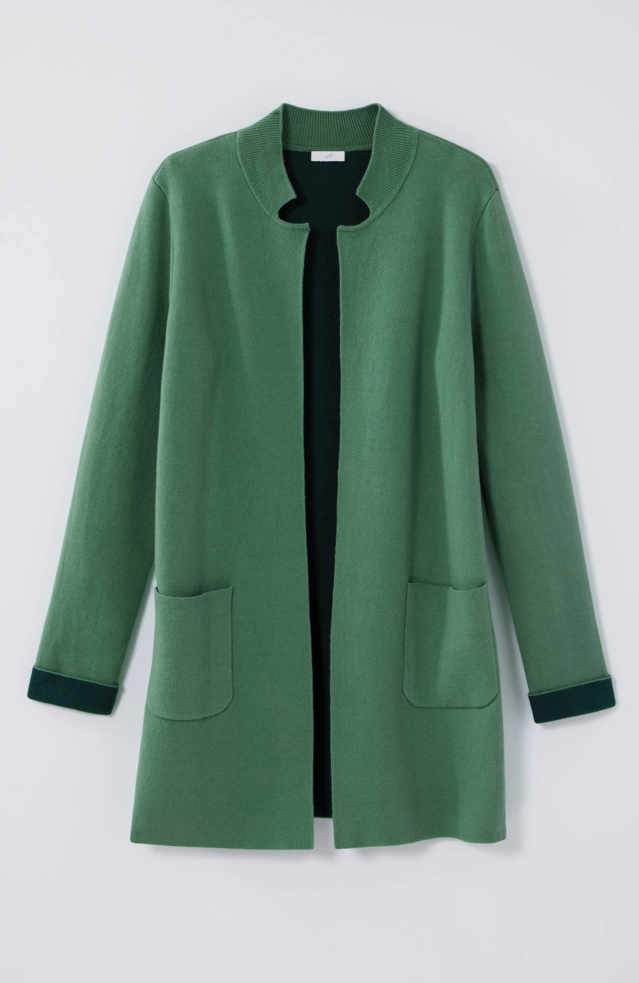 majestic open-front cardi