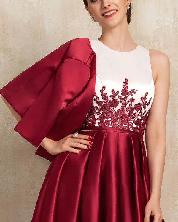 FASHION ELEGANT LACE EMBROIDERED DRESS