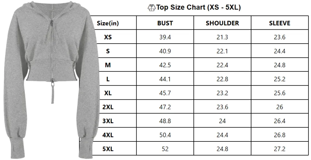 Women's Stylish Athletic Cropped Hoodie
