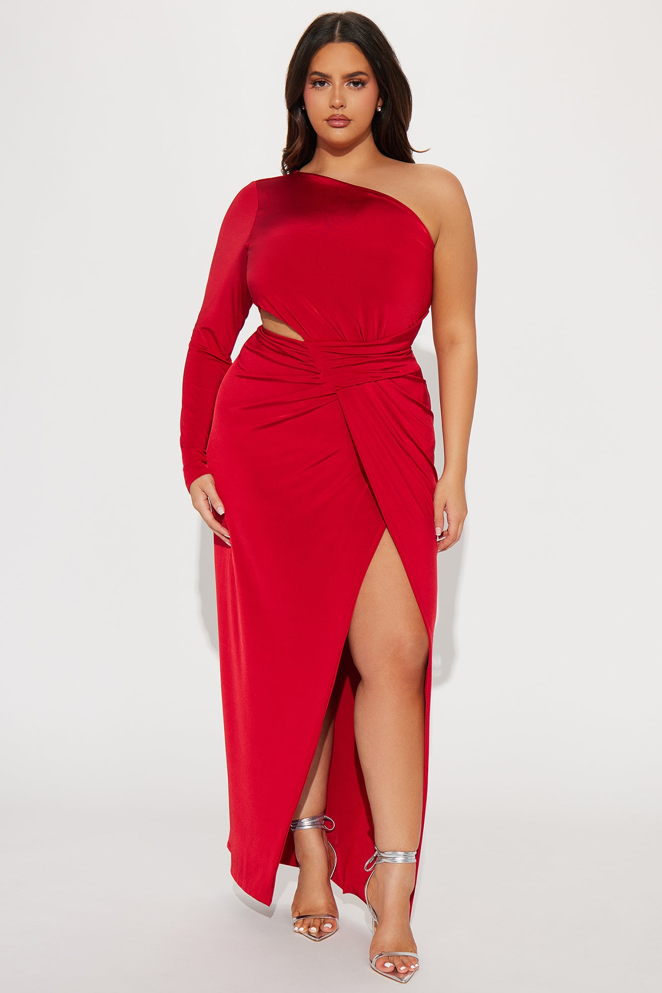 Lea Maxi Dress - Red