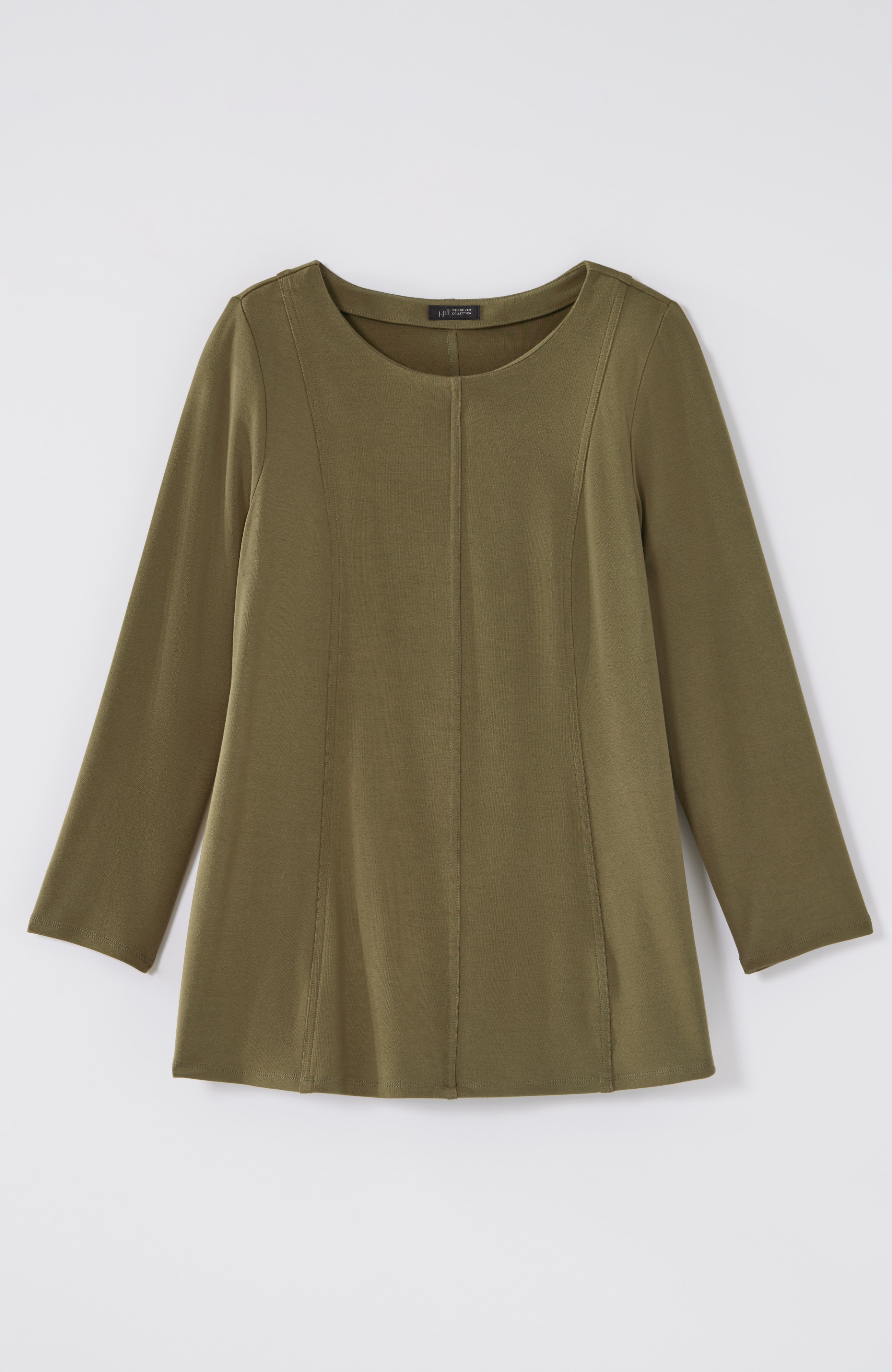 Wearever Seamed Peplum Top