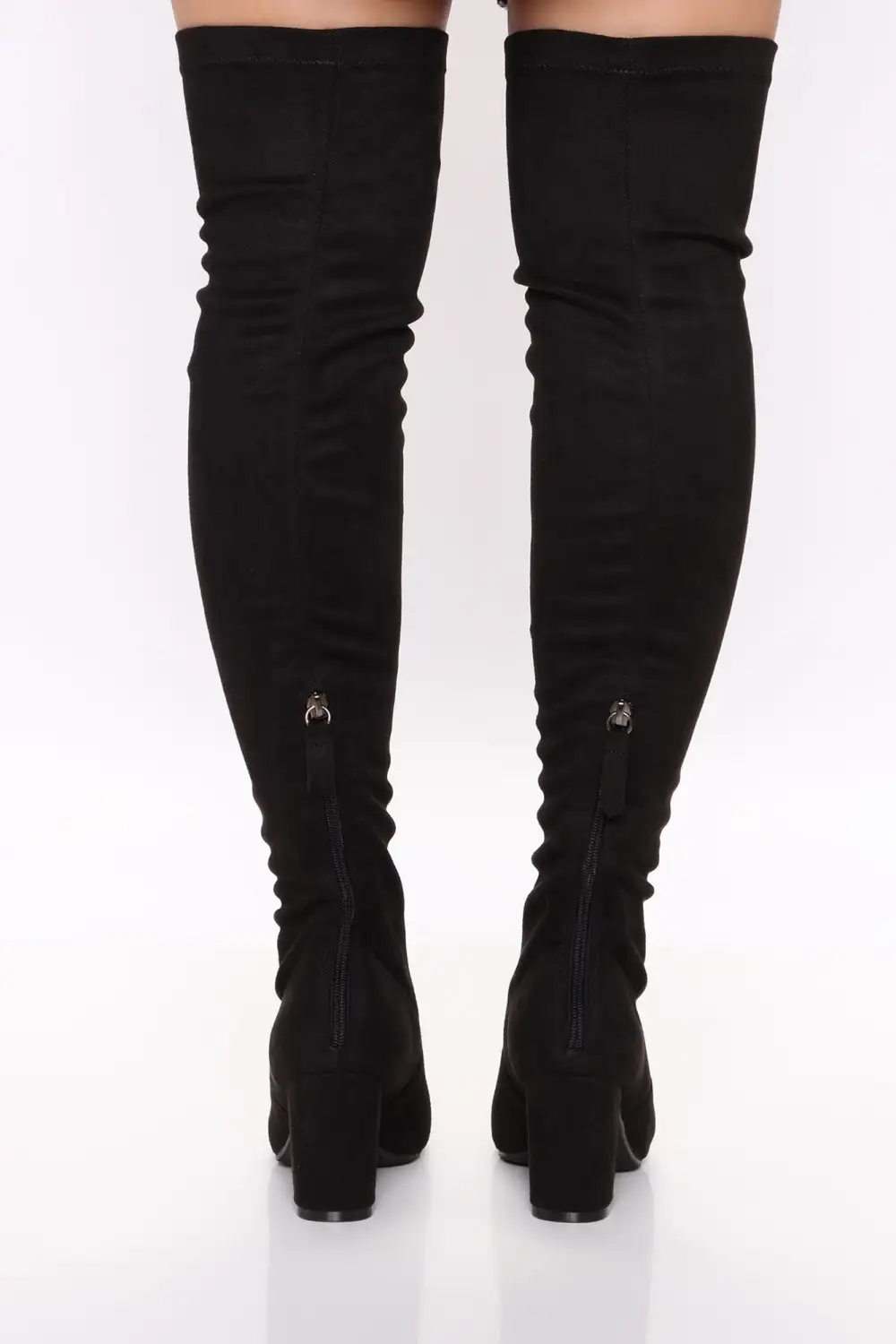 I've Got Hope Heeled Boots - Black