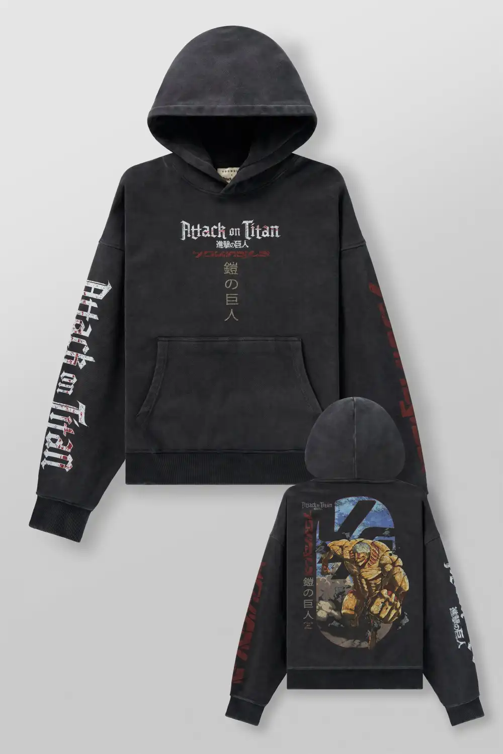 5129 - AOT©  x YLA Pullover Hoodies