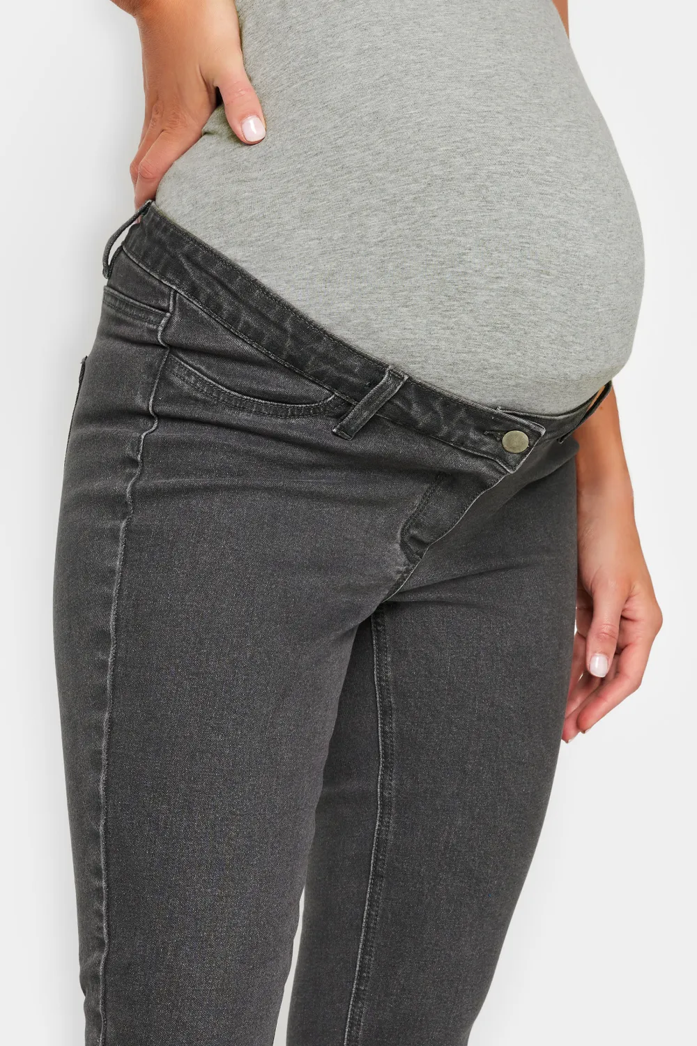LTS Tall Maternity Grey Skinny AVA Jeans