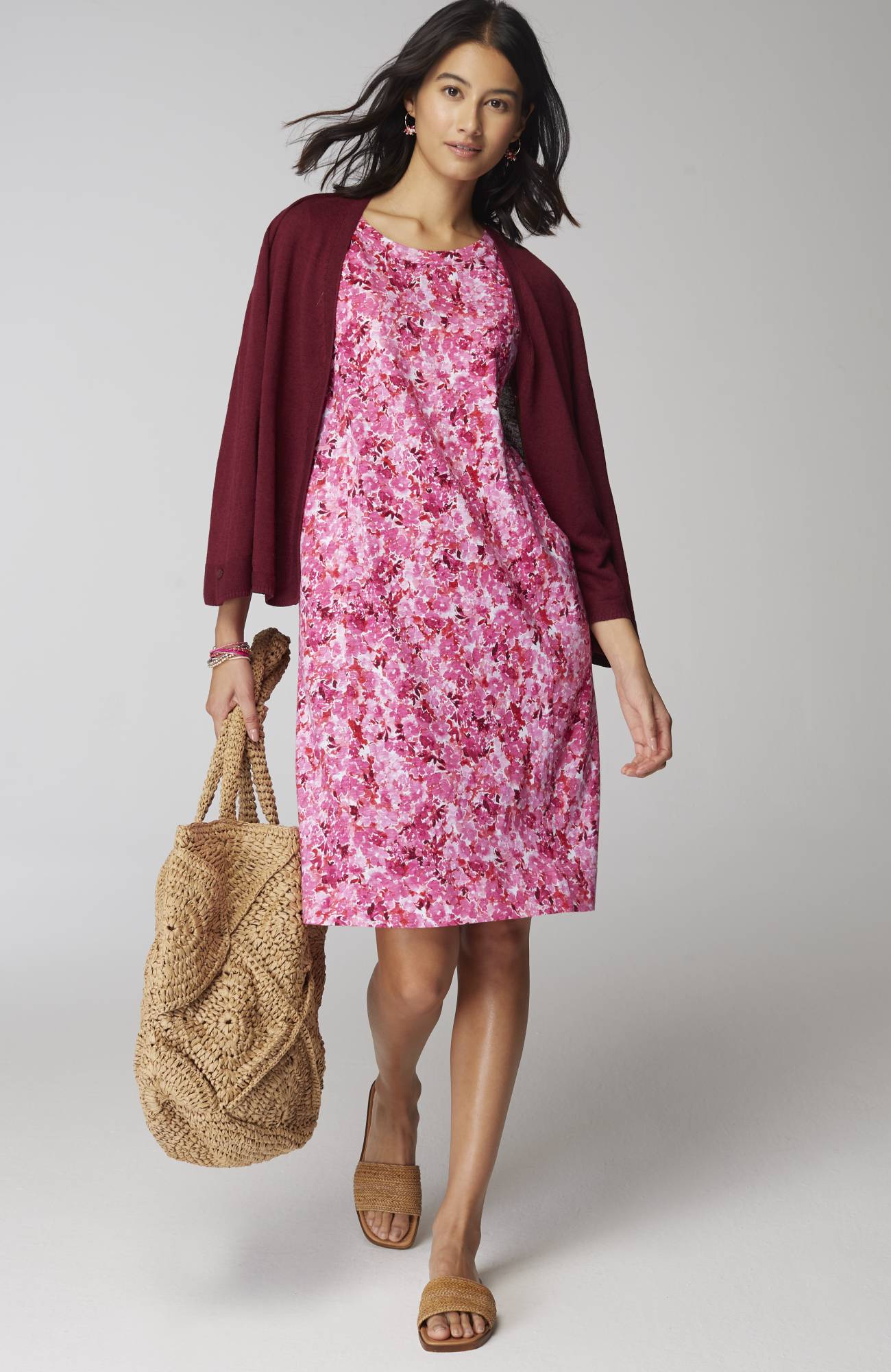 Easy Seamed Dress