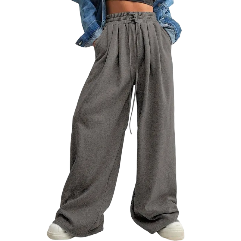 Women’s Wide Leg Drawstring Sweatpants with Pockets
