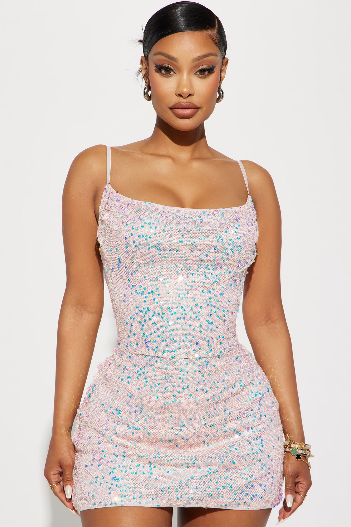 The Secret Mini Dress - Pink