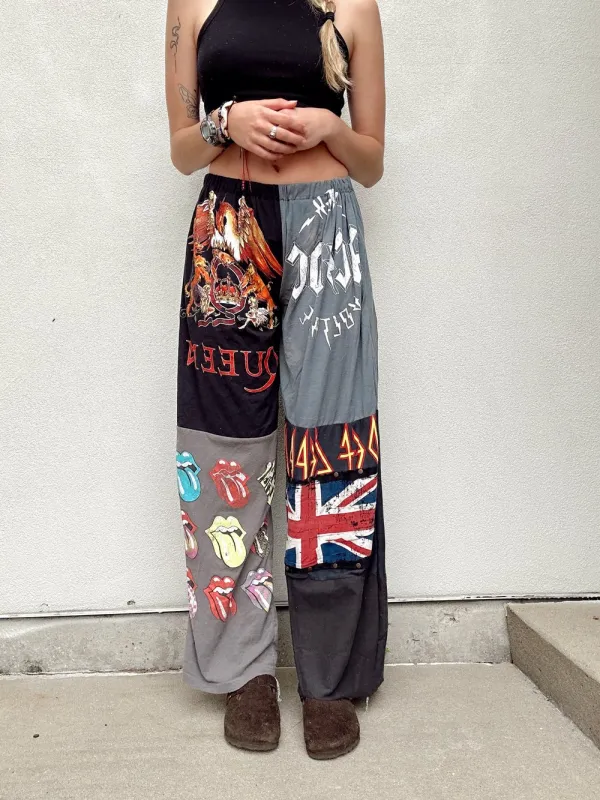 QUEEN BAND TEE PANTS