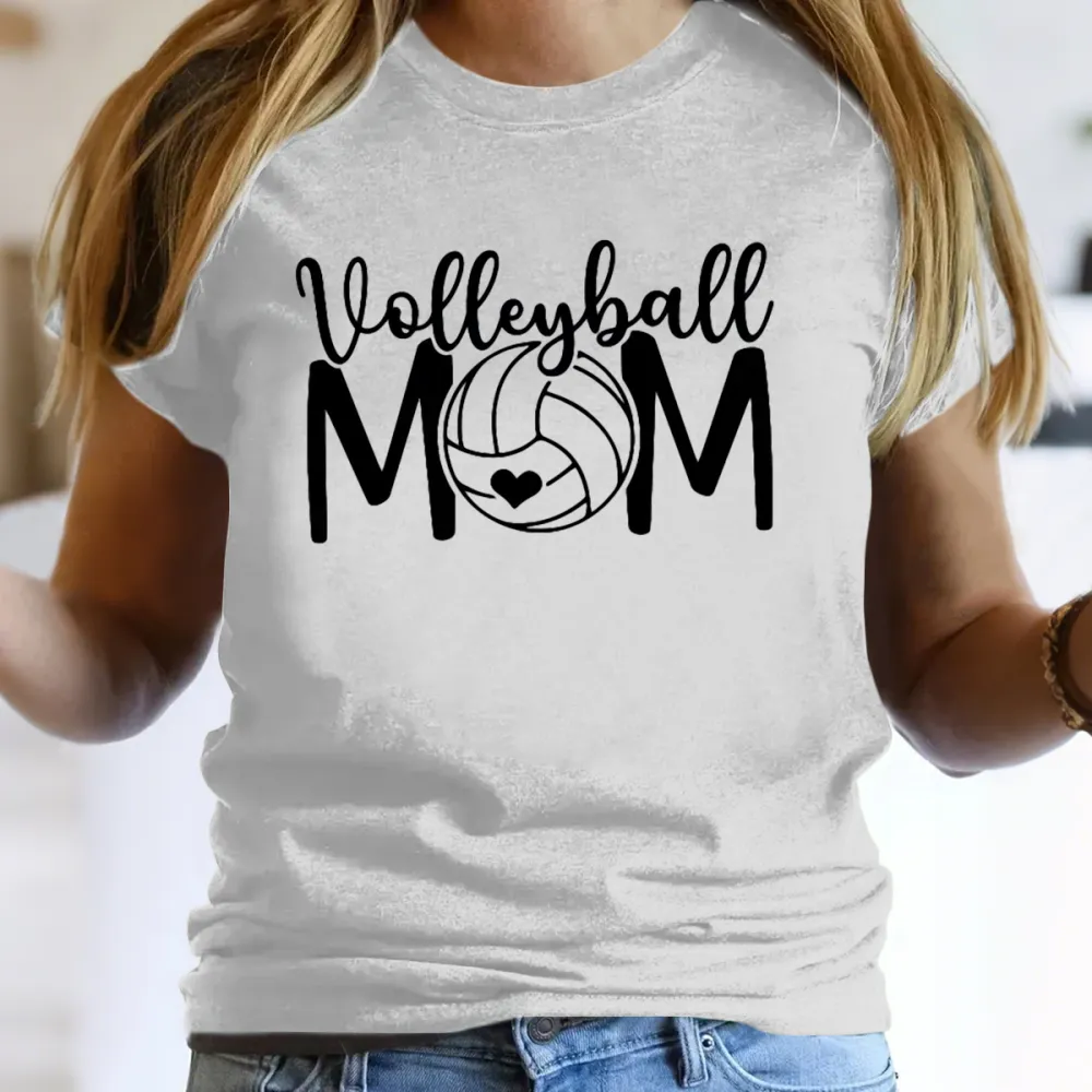 Volleyball Mom Shirt, Volleyball Tshirt, Game Day Shirt, Cool Mom Shirt, Sports Shirt, Gift for Mom, Volleyball Tees