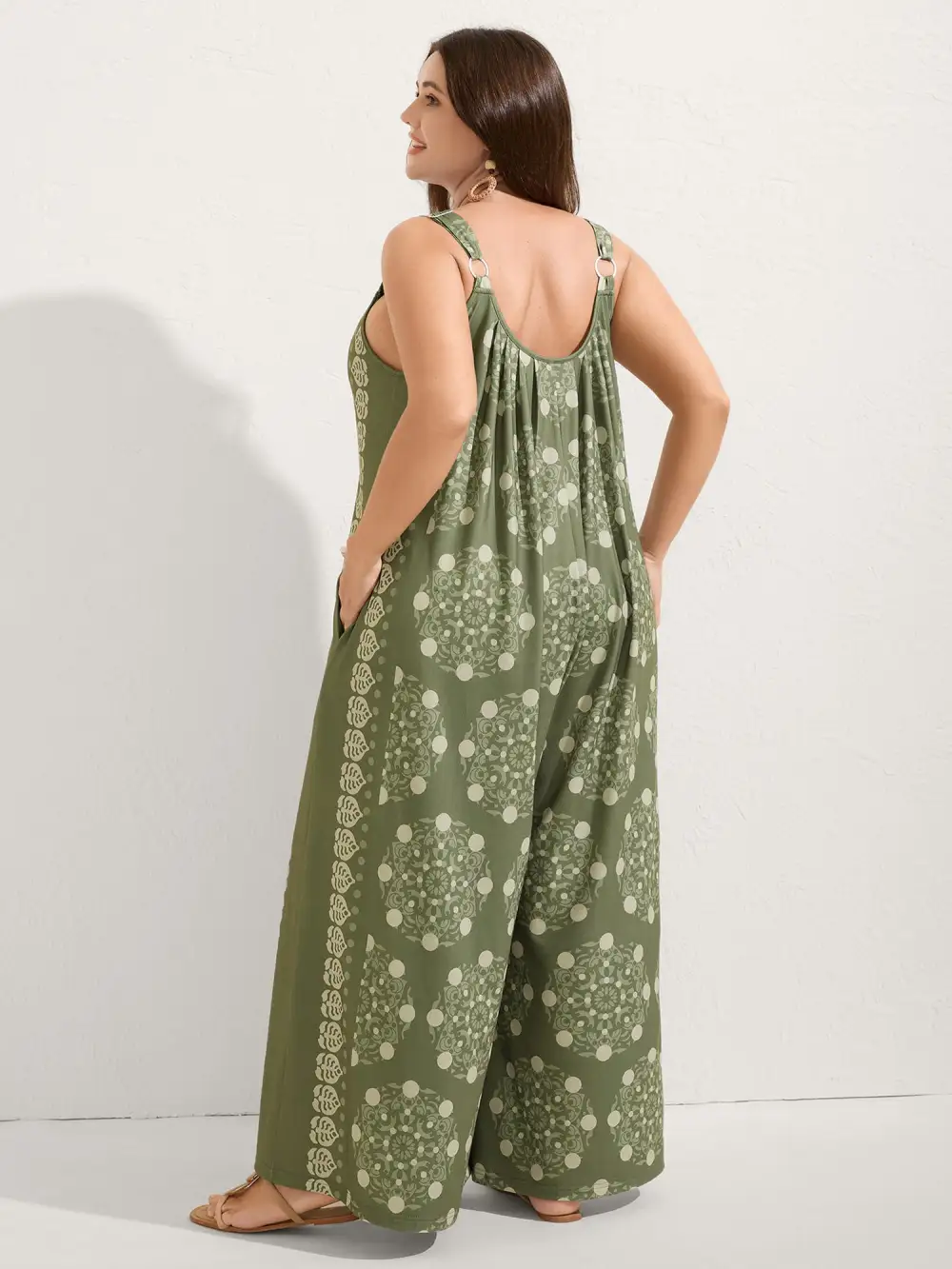 Sunkissed Stretchy Adjustable Strap Jumpsuit