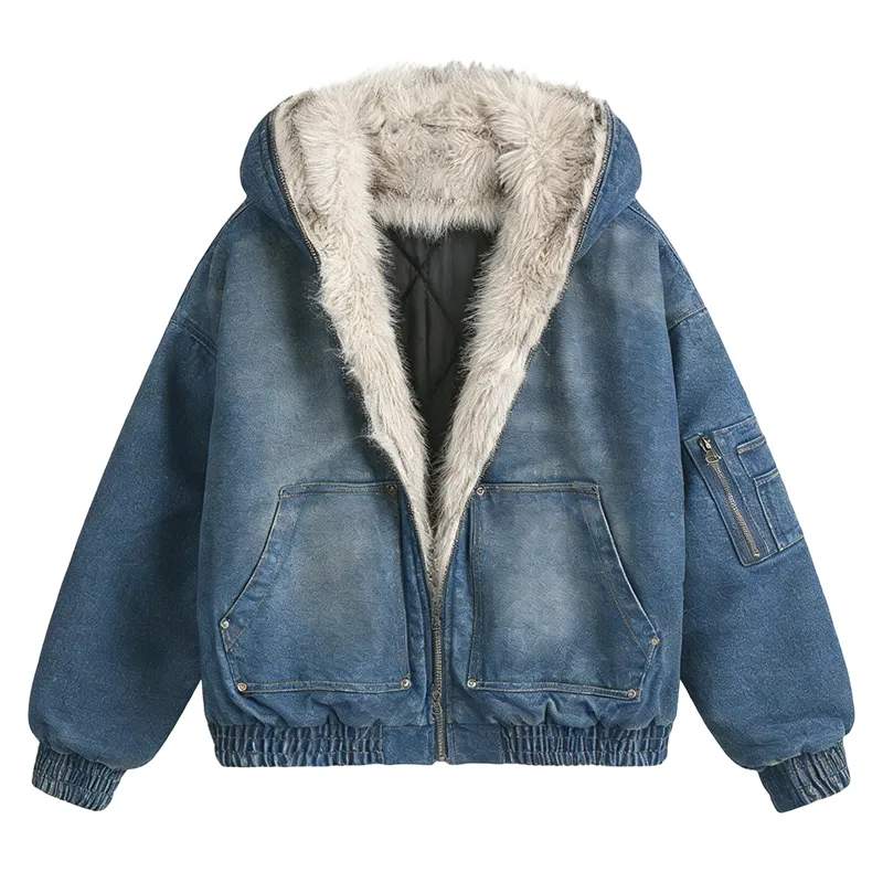 Unisex Fashion Boxy Short Flight Jacket