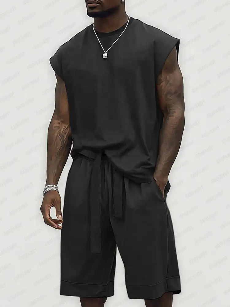 Casual Street Style Matching Set