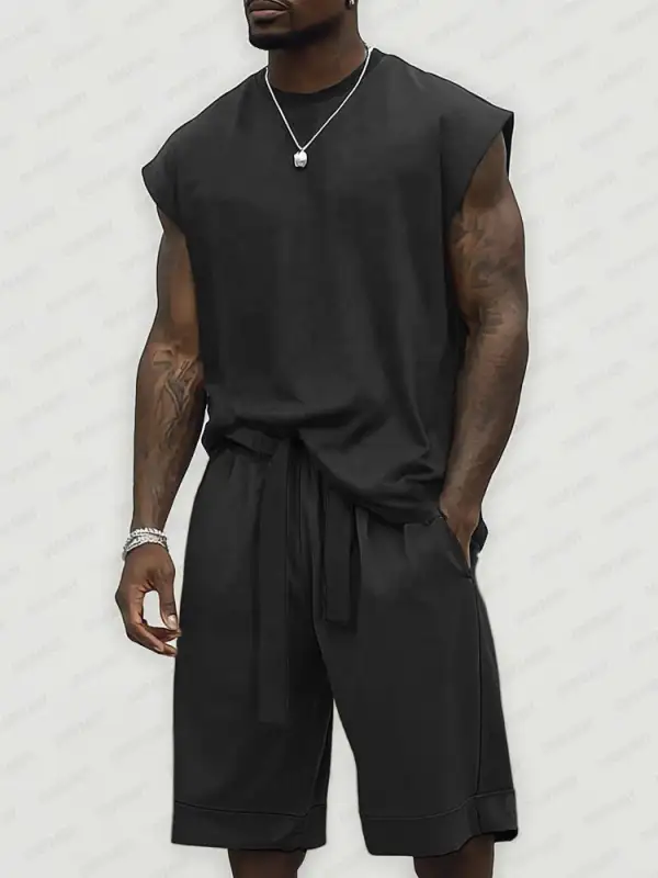 Casual Street Style Matching Set