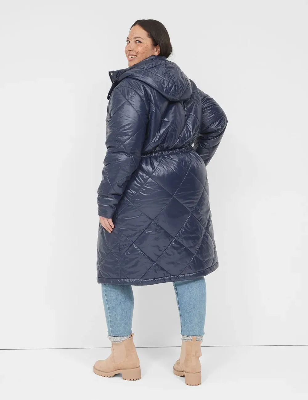 Snap-Front Puffer Jacket
