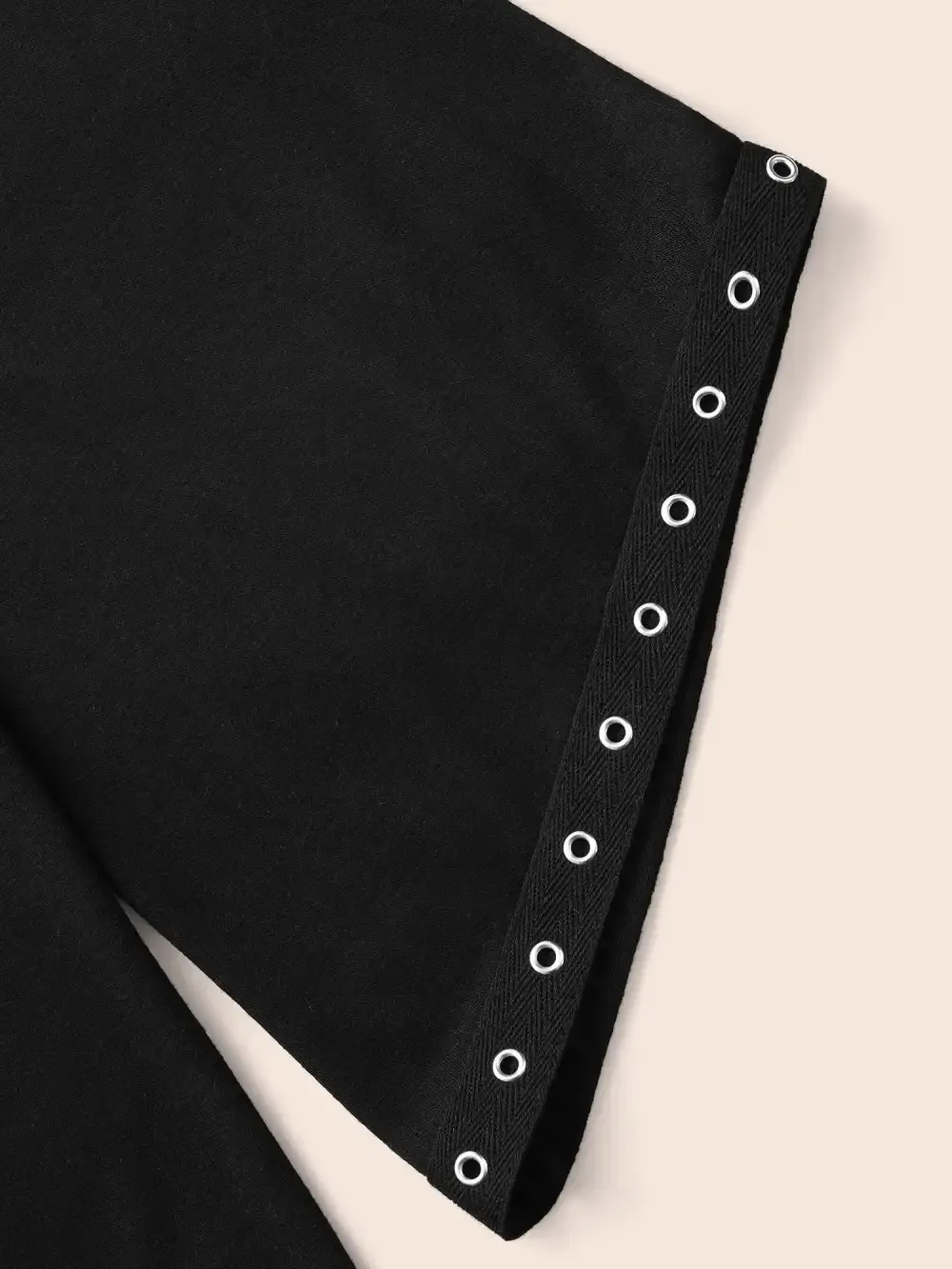 Peek-A-Boo Cut-Out Neckline T-Shirt