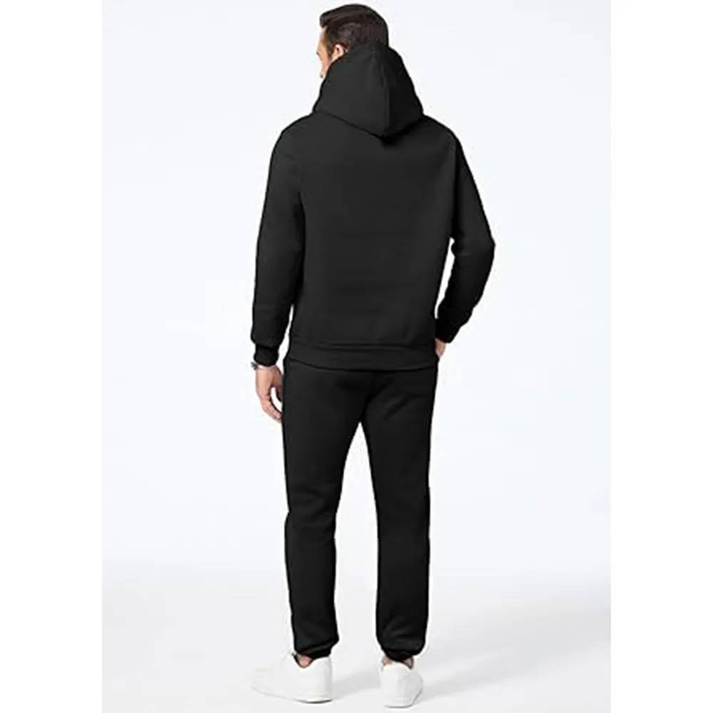 Men’s 10 oz Fleece Cotton Blend Hoodie & Joggers Set