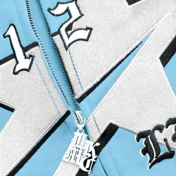 StarBoy Baby Blue Full Zip Hoodie