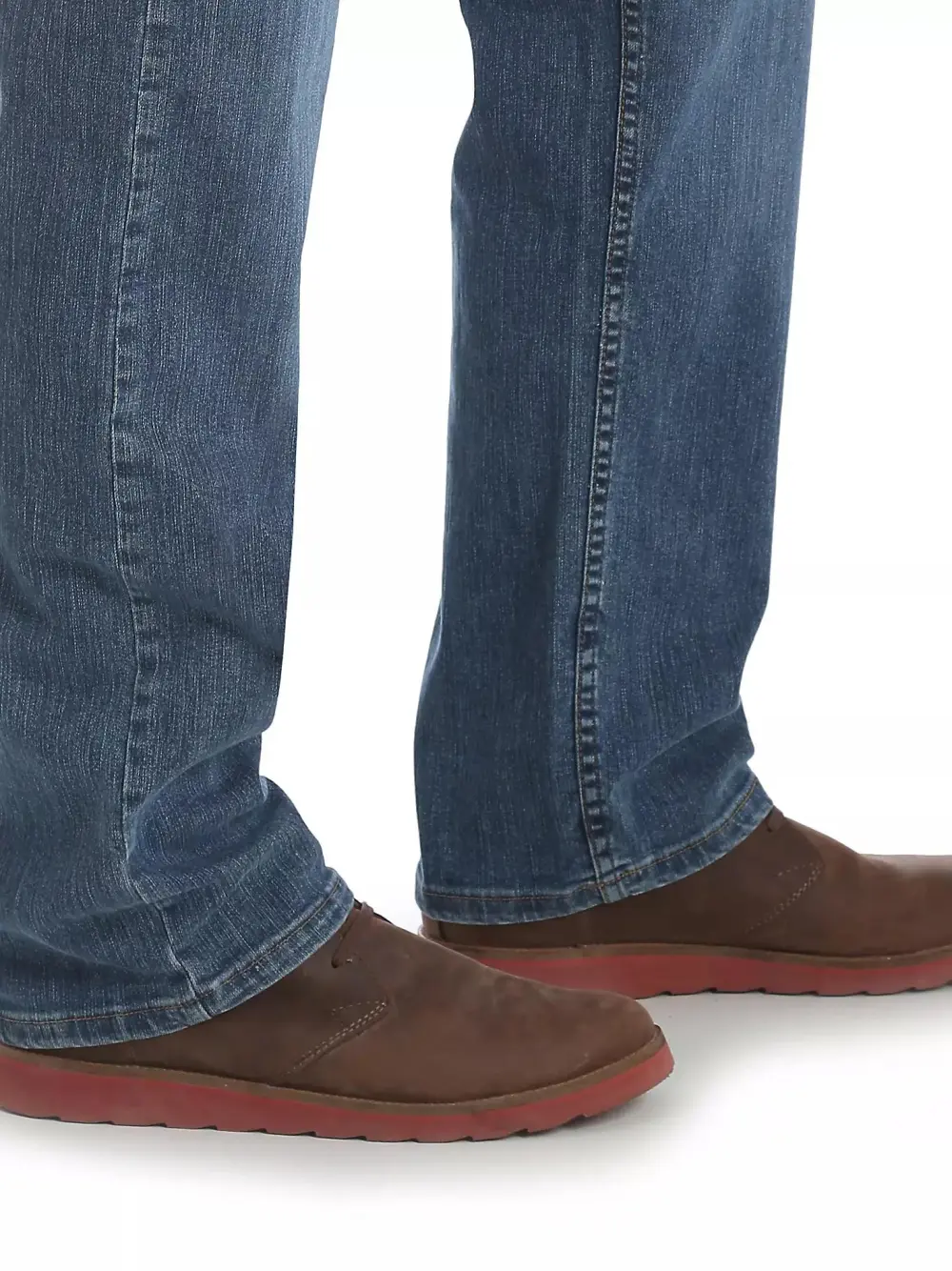 WRANGLER FIVE STAR PREMIUM DENIM FLEX FOR COMFORT RELAXED FIT JEAN IN STONE