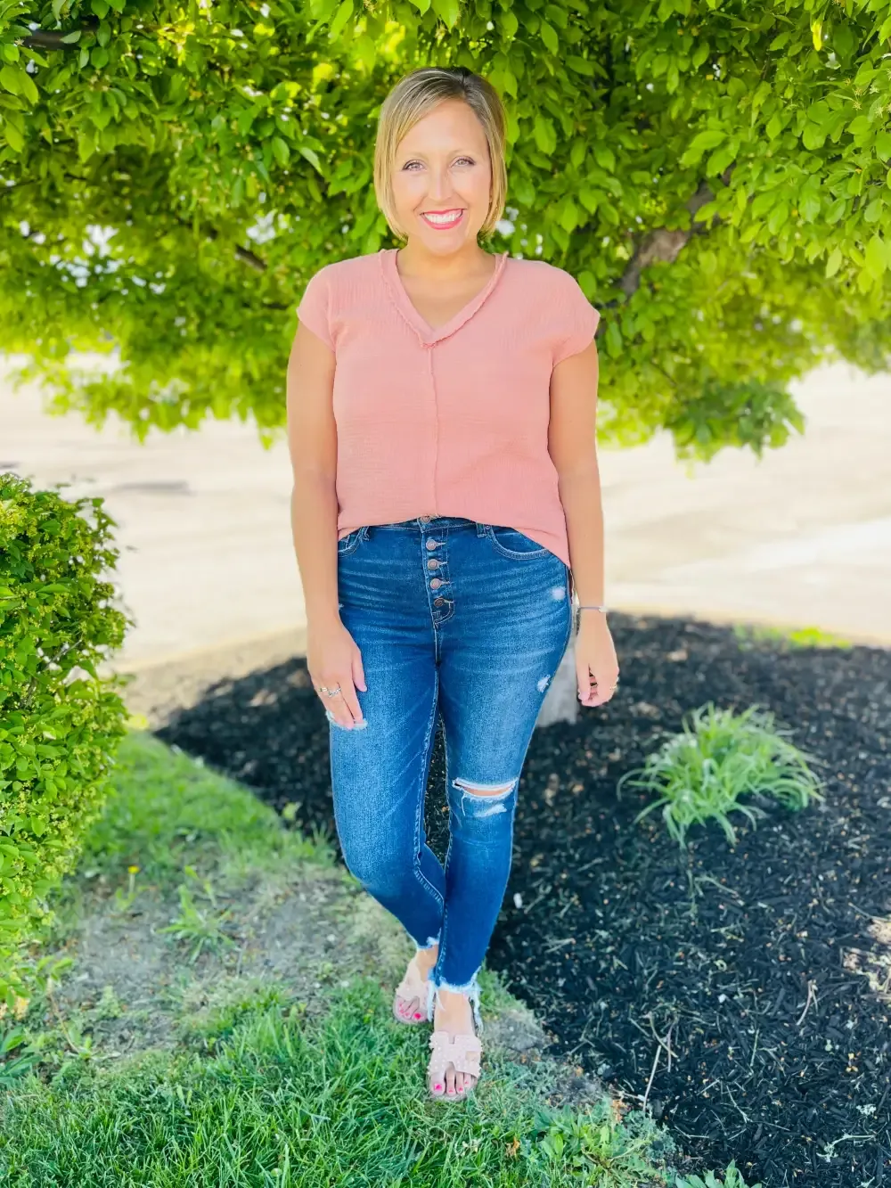 DOORBUSTER! I Like Big Button Fly Skinny Jeans