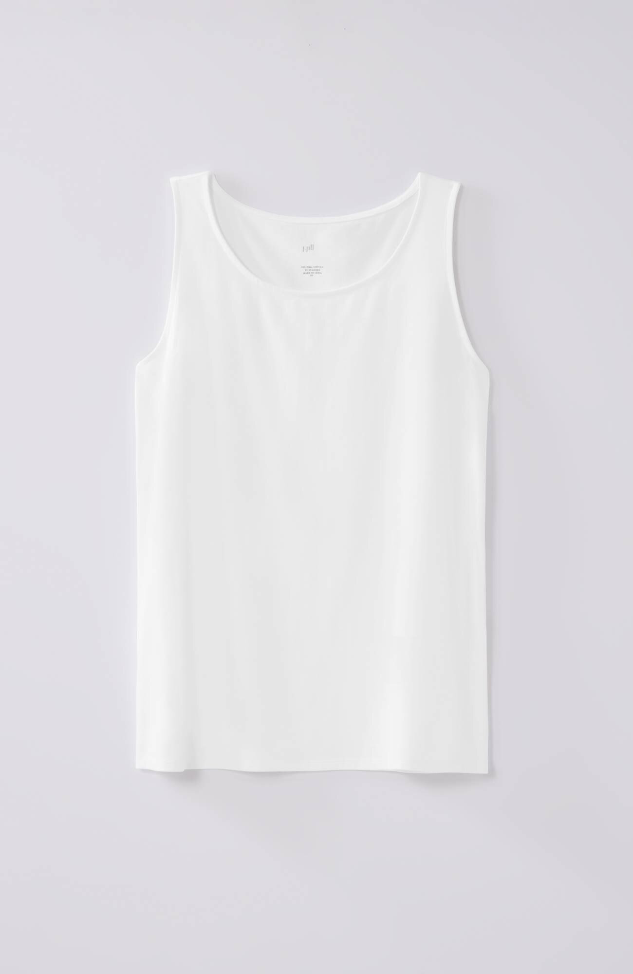 pima-stretch knit tank