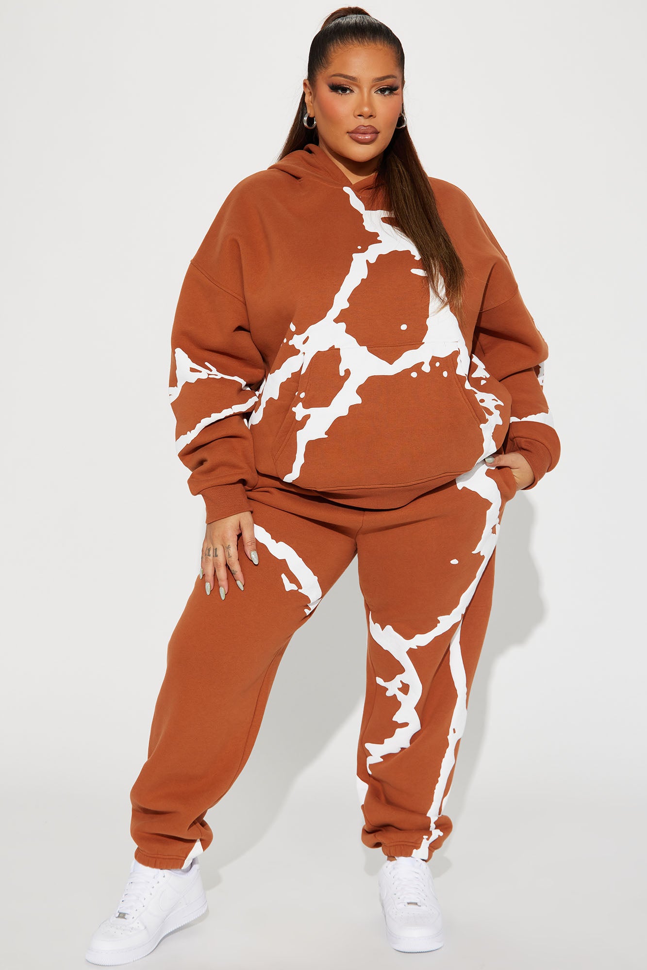 New Direction Sweatsuit - Rust