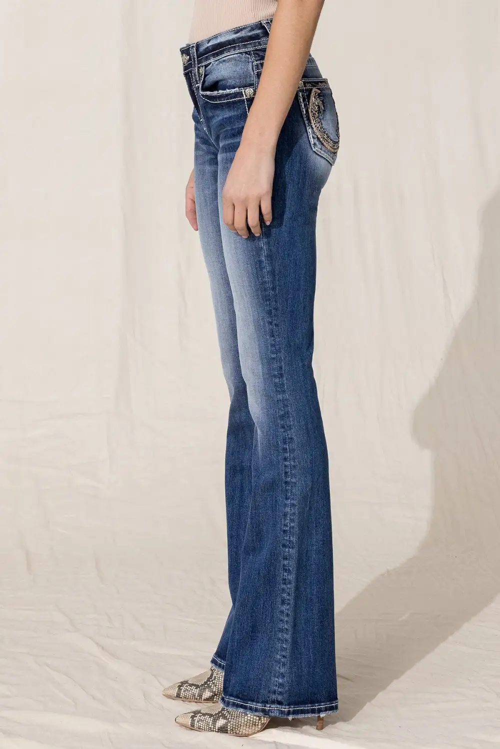 Wild Horseshoe Bootcut Jeans