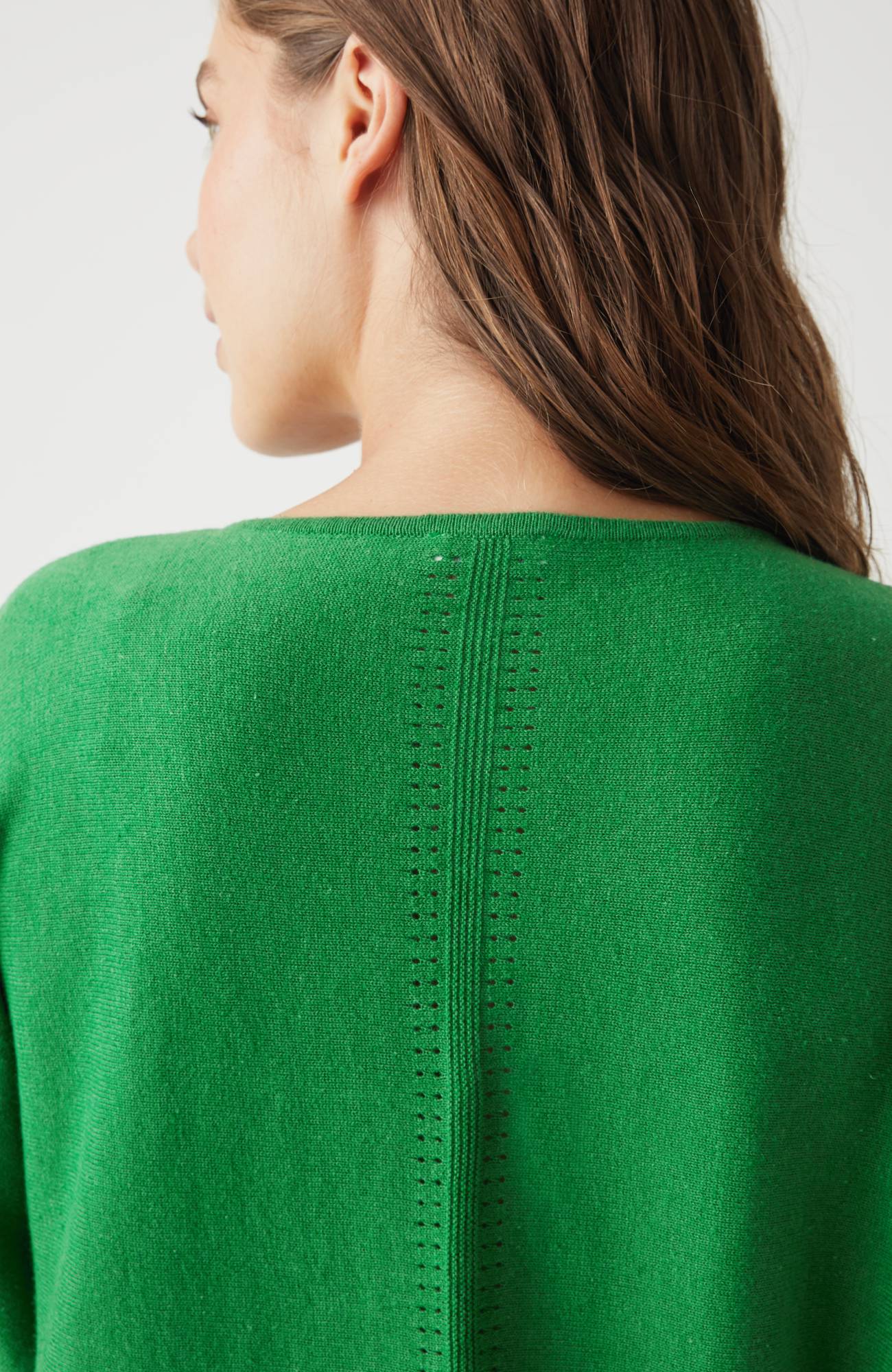 V-Neck Dolman Pullover Sweater