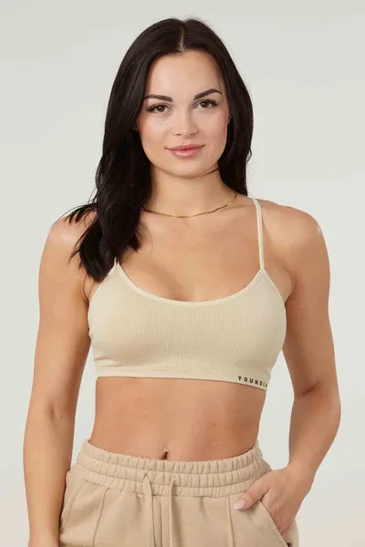 W316 RIBBED SPORTS BRA