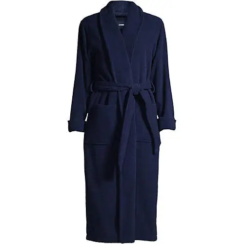 Women's Cotton Terry Long Spa Bath Robe