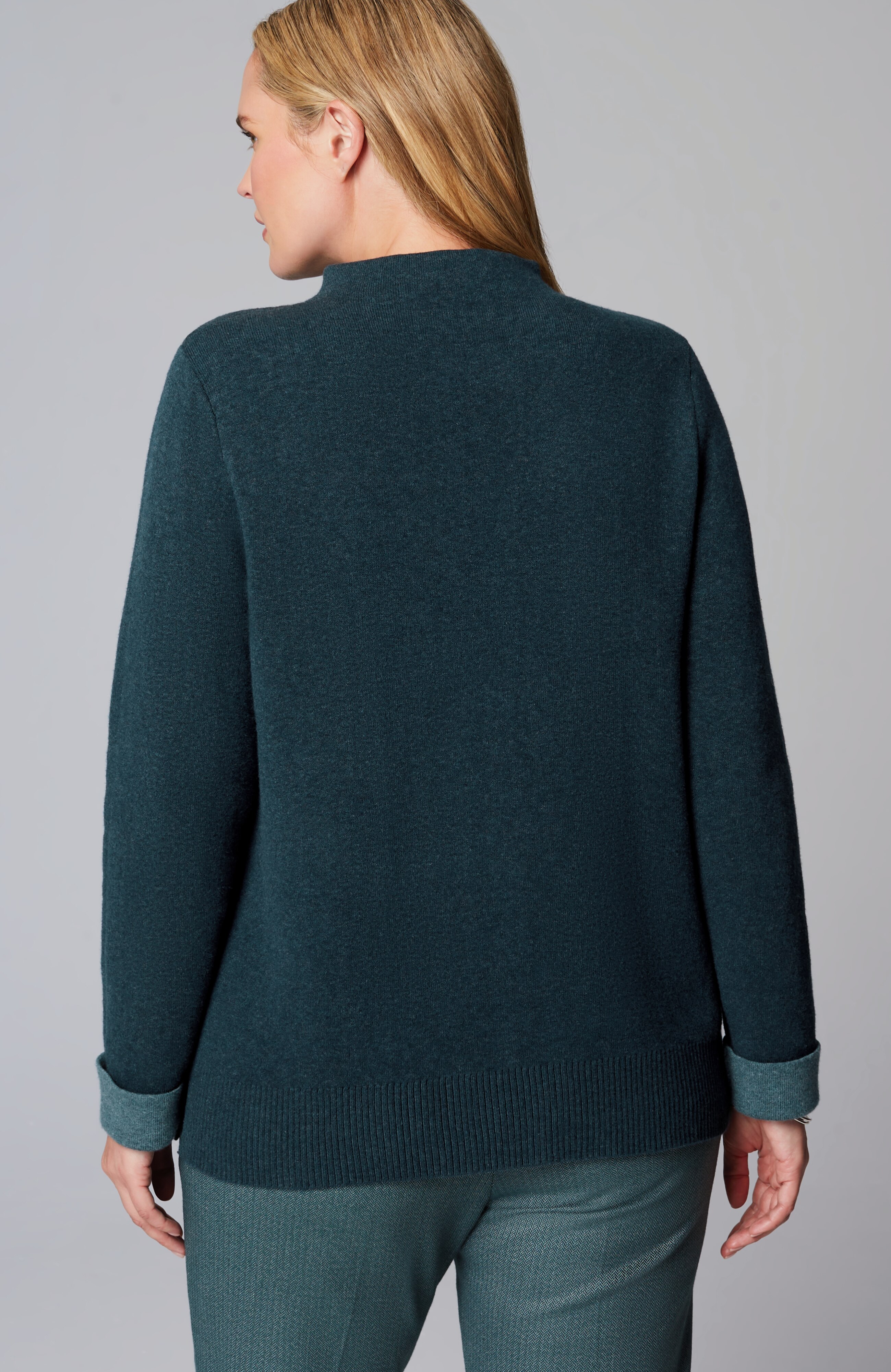 Majestic Funnel-Neck Sweater