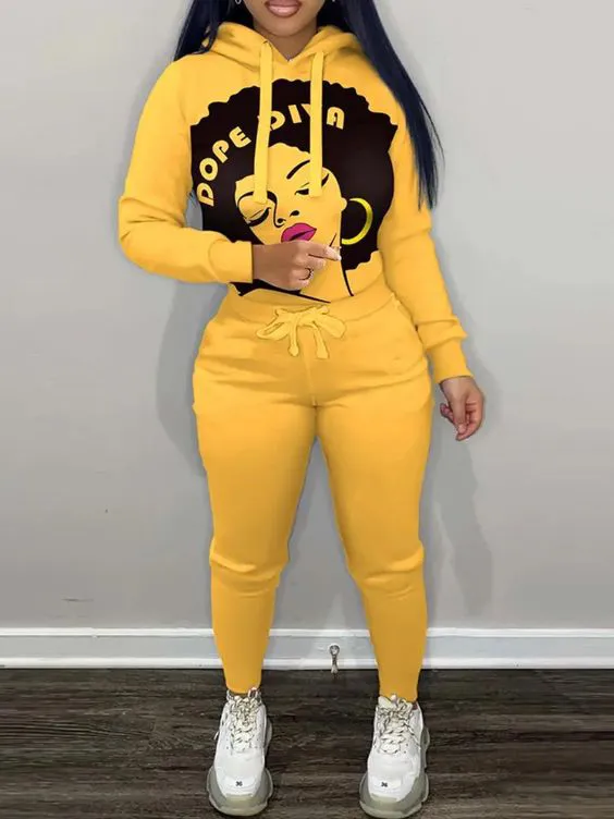 Orange 2 piece set tops and bottoms how perfect and cozy piece for your Halloween day