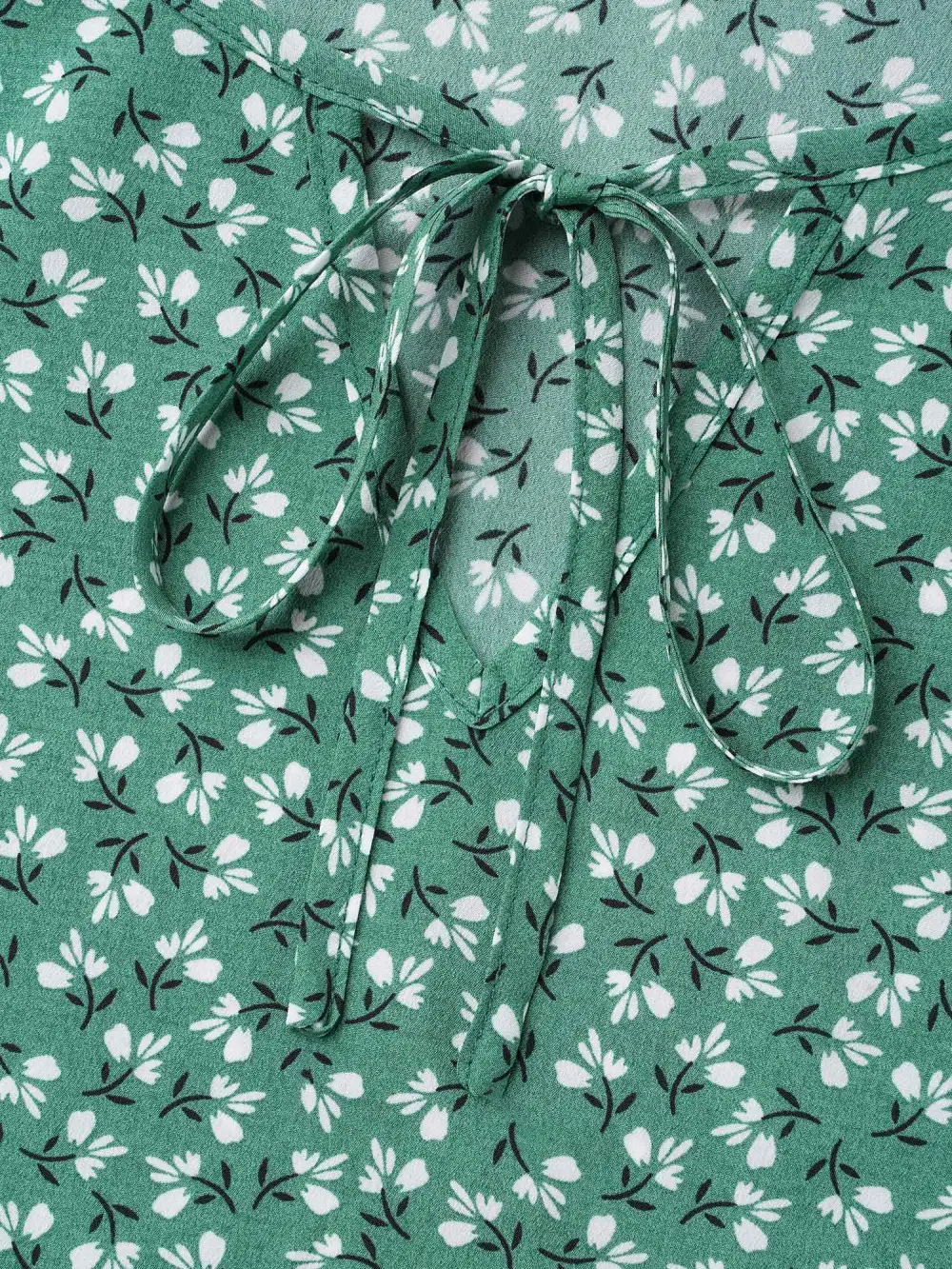 Ditsy Floral Print Half Sleeve Shirt