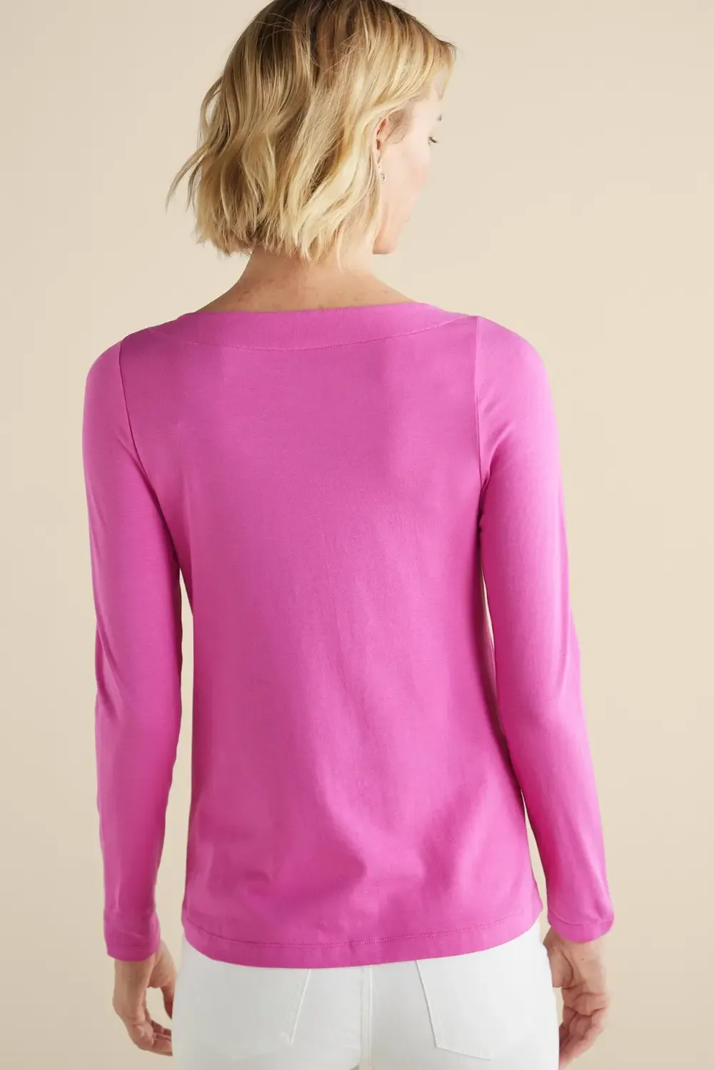 SoftEssentialâ¢ Pima Long Sleeve Tee I