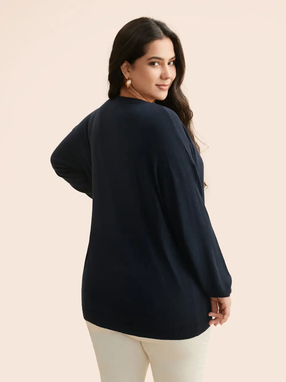 Supersoft Chest Pocket Wool Top