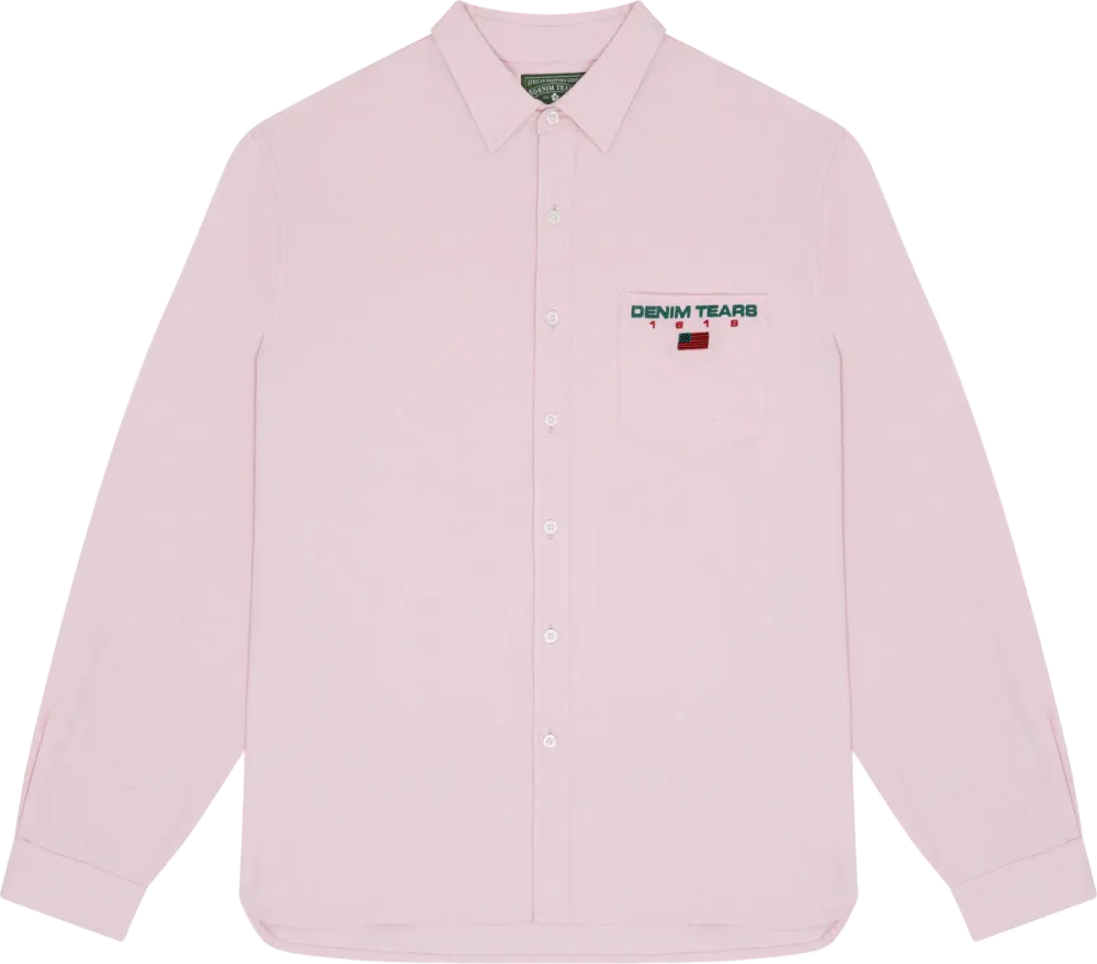 1619 Pan African Flag Oxford Pink