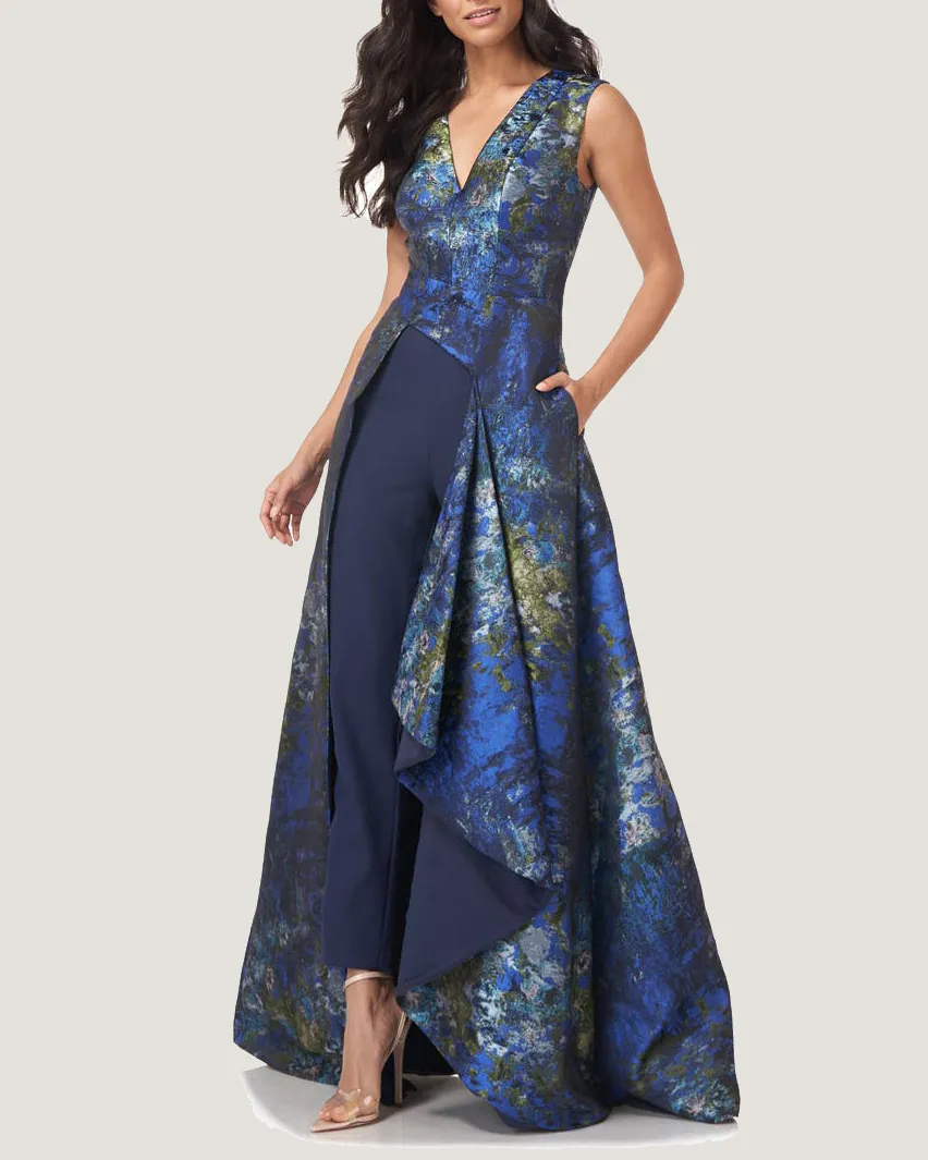 Stylish and elegant hem jumpsuit