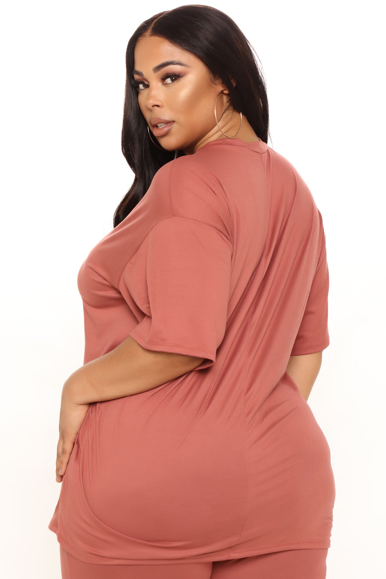 Feel A Way Pant Set - Mauve