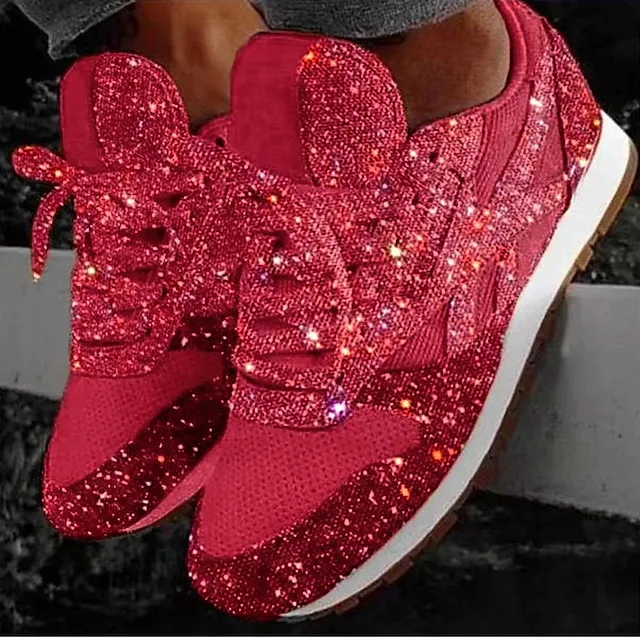 (Clearance Sale⚡) Women's Trainers Athletic Bling Bling Sneakers