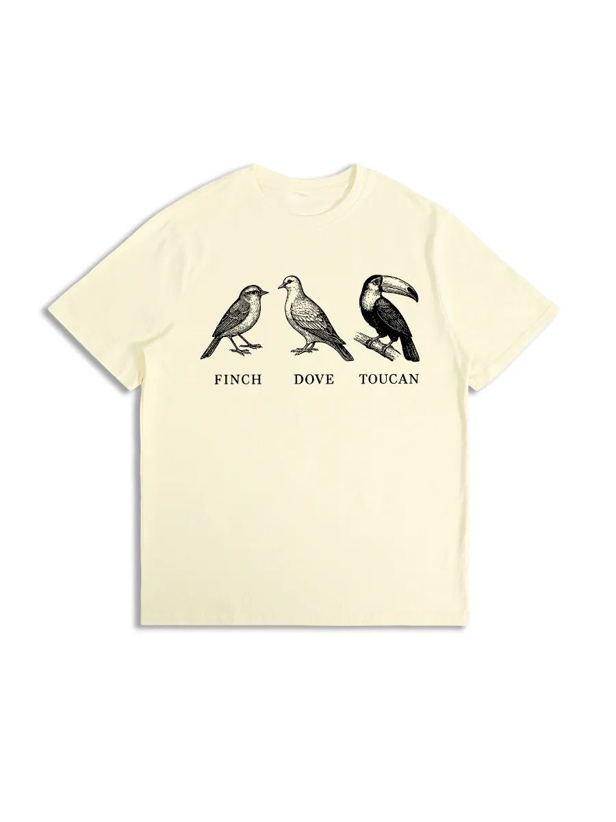 Finch Dove Toucan Anti Trump T-Shirts