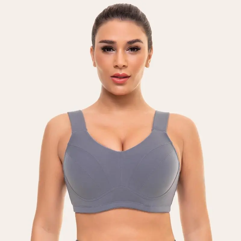 Women's High-Impact Sports Bras Full Coverage Underwire Workout Bras