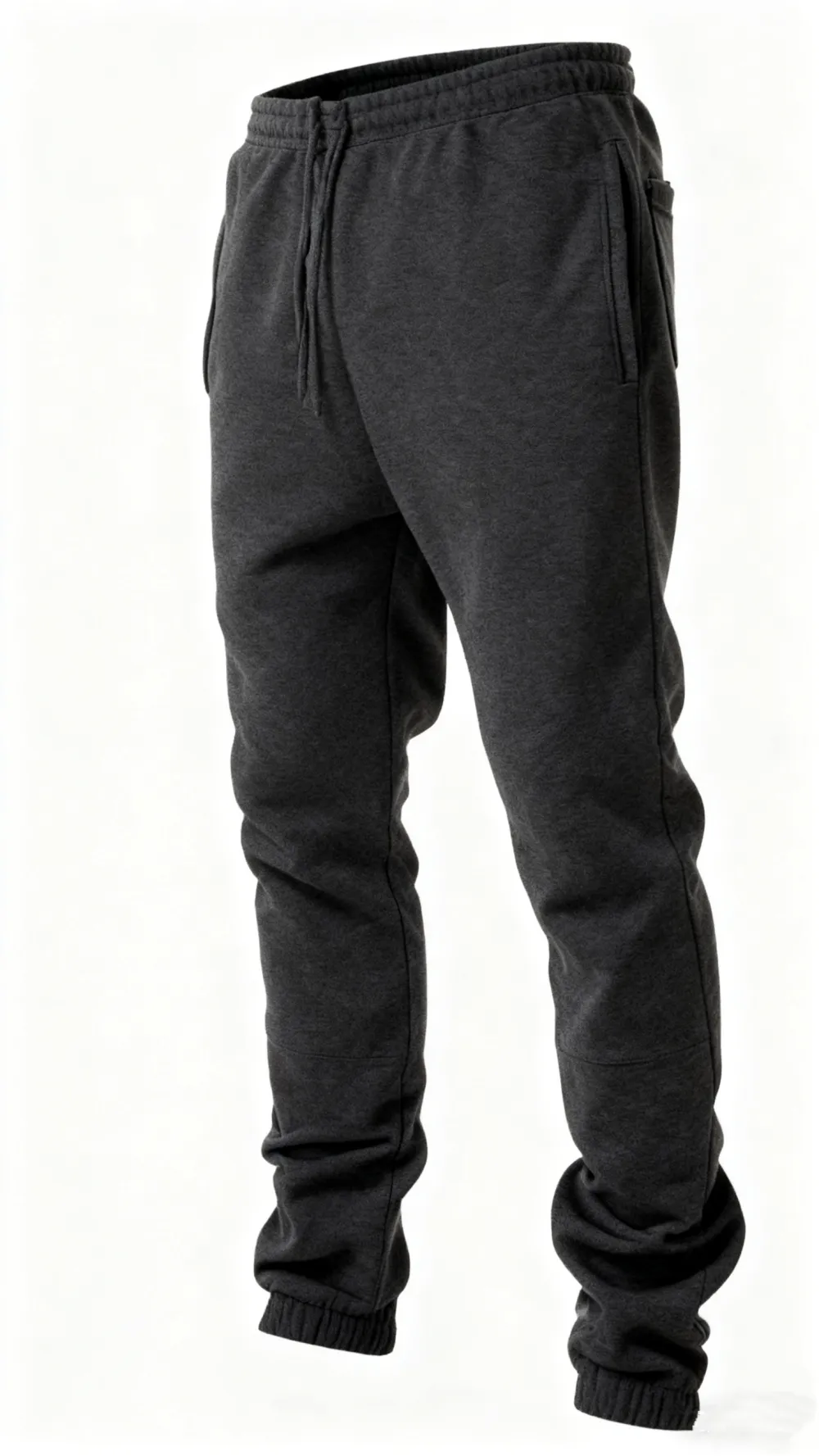 Mens Fleece Wide Leg Sweatpants